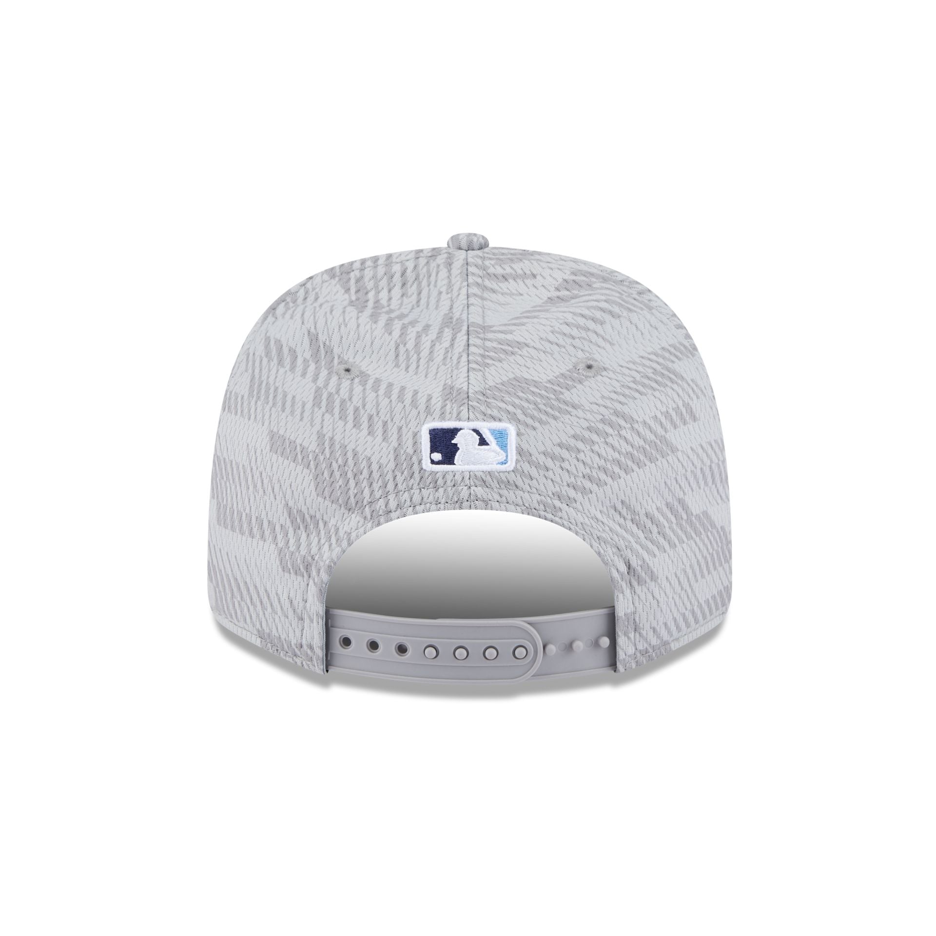 Tampa Bay Rays 2025 Clubhouse Gray 9SEVENTY Stretch-Snap Hat