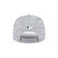 Athletics 2025 Clubhouse Gray 9SEVENTY Stretch-Snap Hat