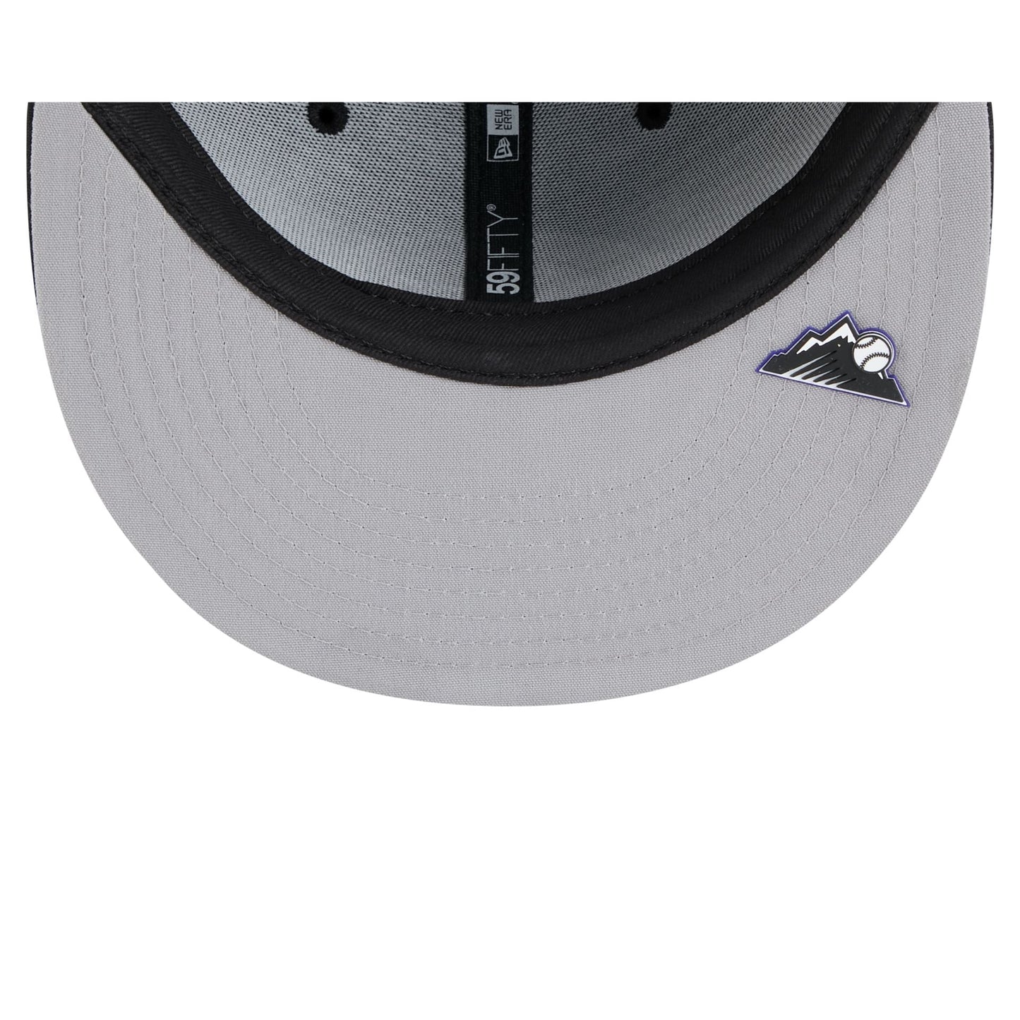 Colorado Rockies 2025 Clubhouse Alt 59FIFTY Fitted Hat