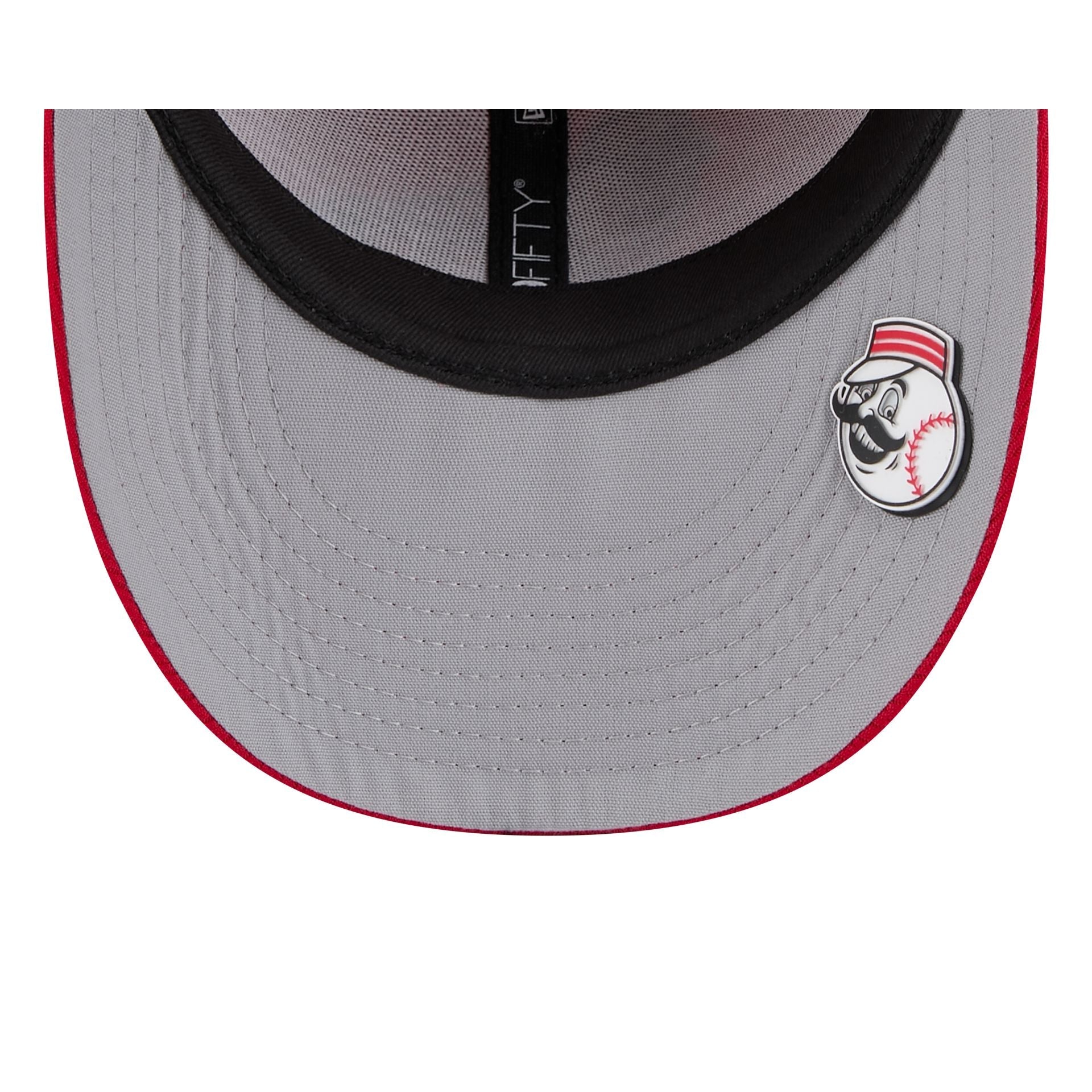 Cincinnati Reds 2025 Clubhouse Alt Low Profile 59FIFTY Fitted Hat