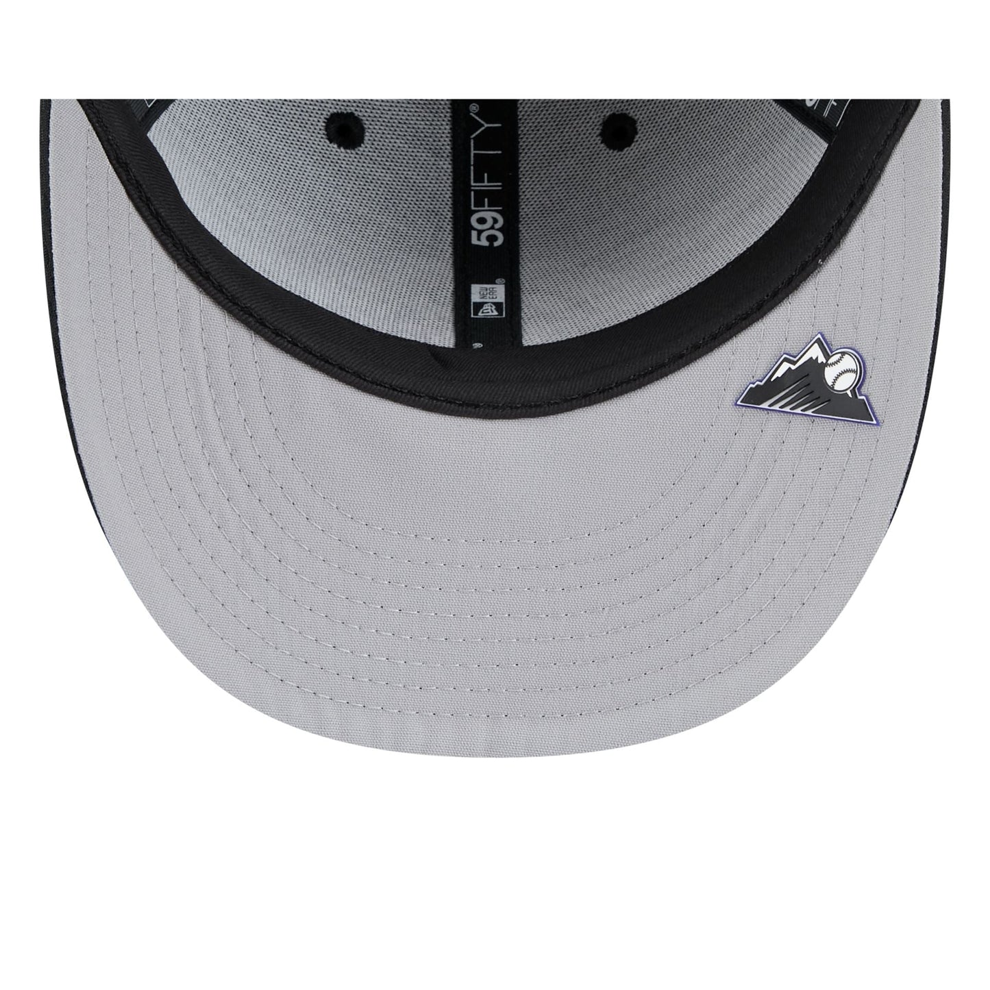 Colorado Rockies 2025 Clubhouse Alt Low Profile 59FIFTY Fitted Hat