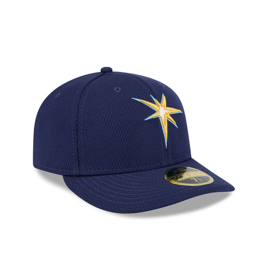 Tampa Bay Rays 2025 Clubhouse Alt Low Profile 59FIFTY Fitted Hat