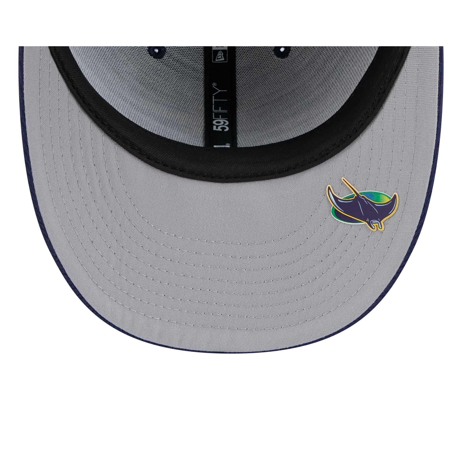 Tampa Bay Rays 2025 Clubhouse Alt Low Profile 59FIFTY Fitted Hat