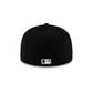 Atlanta Braves 2025 Clubhouse Alt Black 59FIFTY Fitted Hat