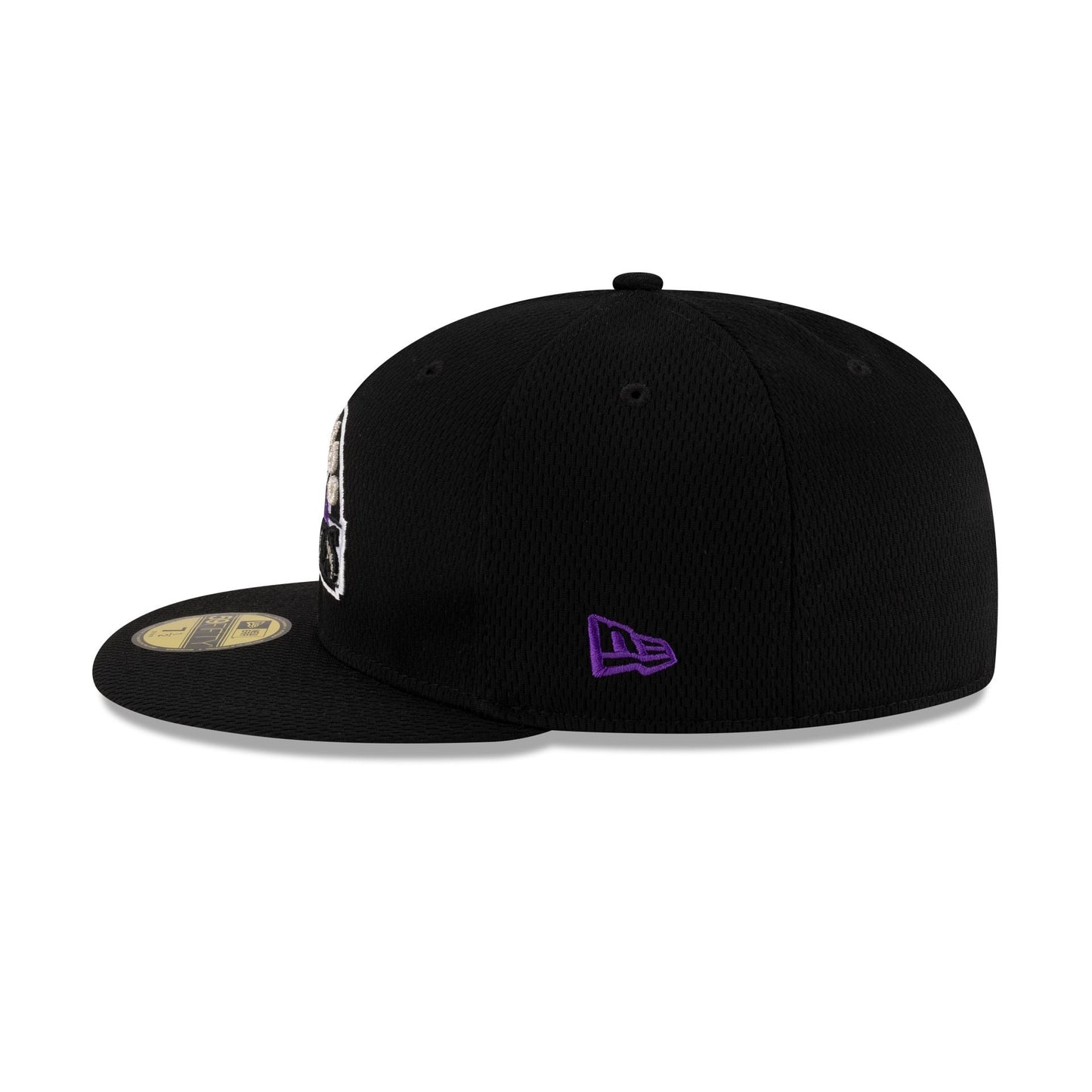Colorado Rockies 2025 Clubhouse Alt Black 59FIFTY Fitted Hat