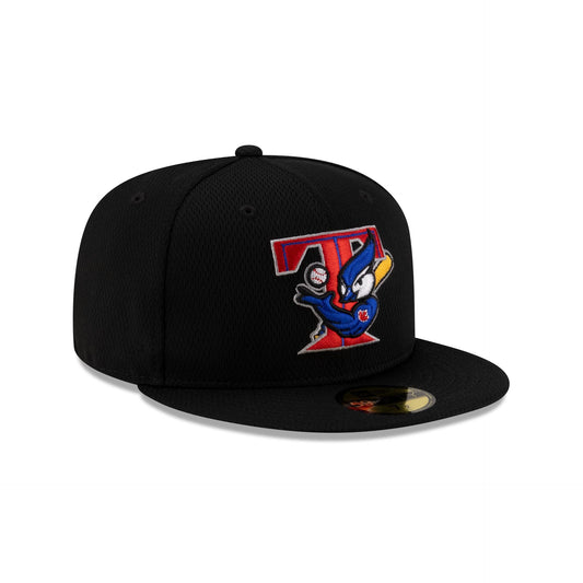 Toronto Blue Jays 2025 Clubhouse Alt Black 59FIFTY Fitted Hat