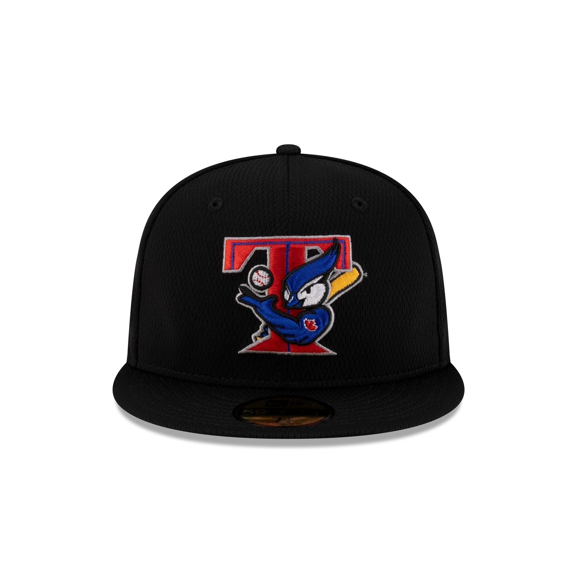 Toronto Blue Jays 2025 Clubhouse Alt Black 59FIFTY Fitted Hat