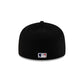 Texas Rangers 2025 Clubhouse Alt Black 59FIFTY Fitted Hat