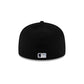 Tampa Bay Rays 2025 Clubhouse Alt Black 59FIFTY Fitted Hat
