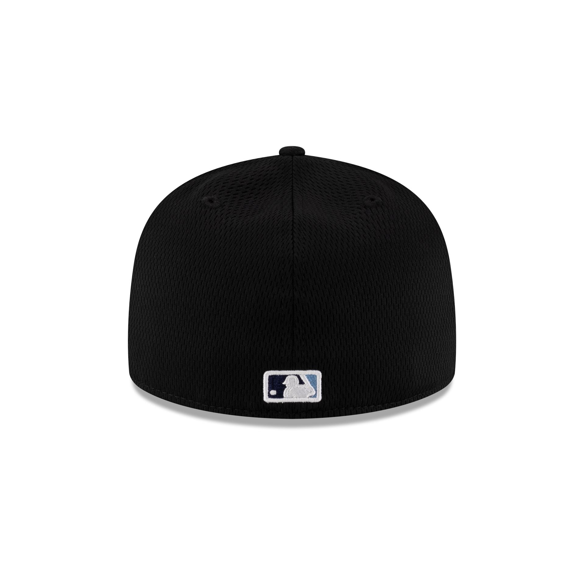 Tampa Bay Rays 2025 Clubhouse Alt Black 59FIFTY Fitted Hat
