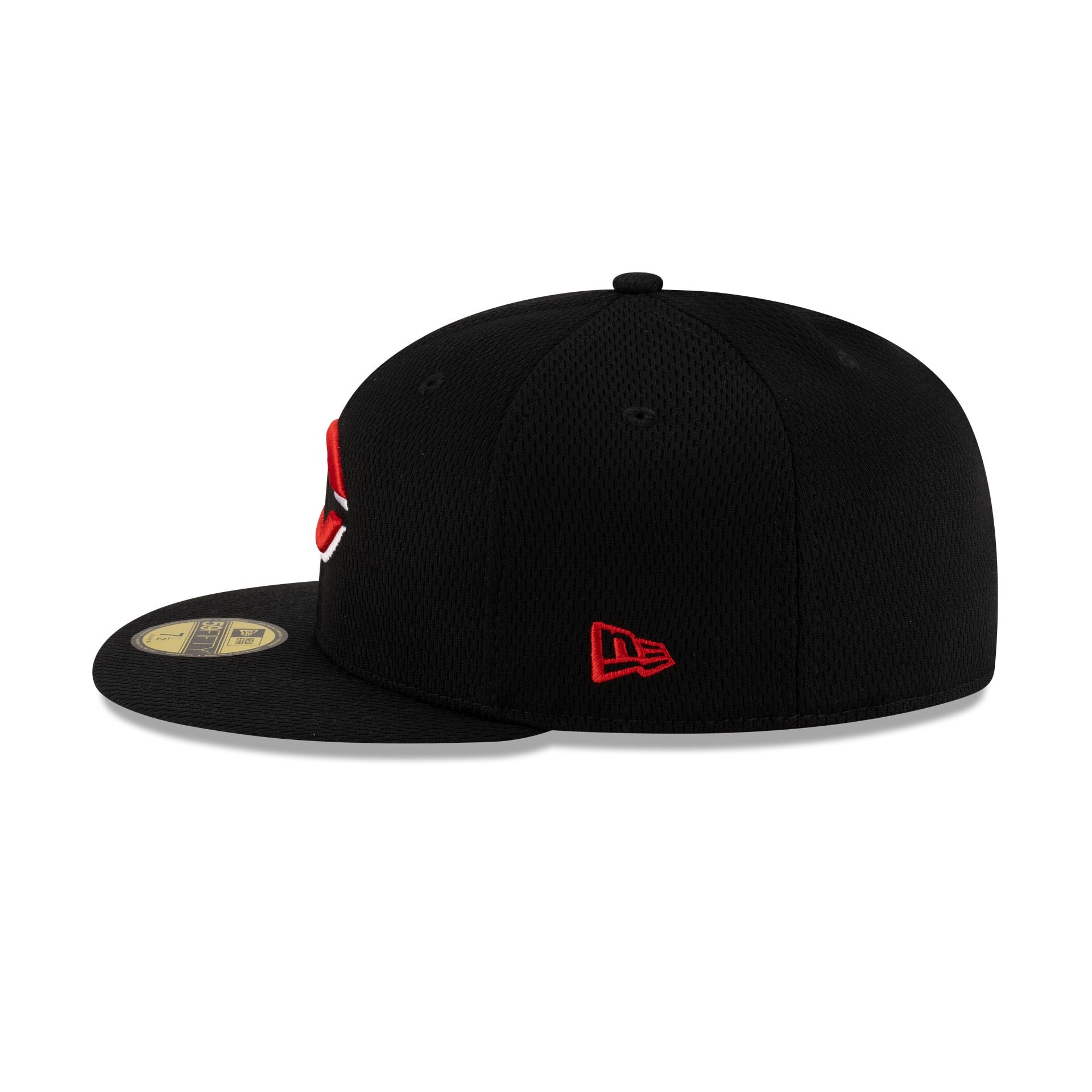 Cincinnati Reds 2025 Clubhouse Black 59FIFTY Fitted Hat