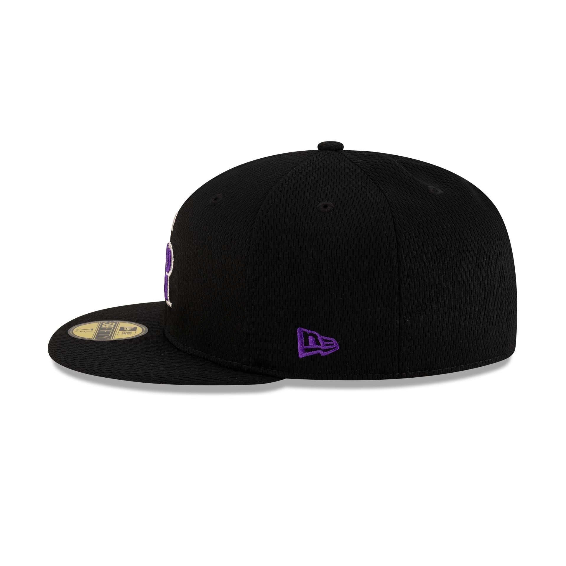 Colorado Rockies 2025 Clubhouse Black 59FIFTY Fitted Hat