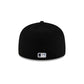 Tampa Bay Rays 2025 Clubhouse Black 59FIFTY Fitted Hat