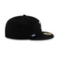 Tampa Bay Rays 2025 Clubhouse Black 59FIFTY Fitted Hat