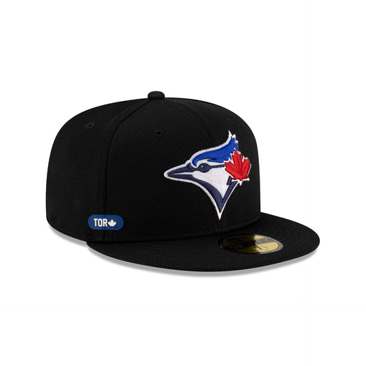 Toronto Blue Jays 2025 Clubhouse Black 59FIFTY Fitted Hat