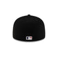 Texas Rangers 2025 Clubhouse Black 59FIFTY Fitted Hat