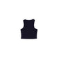 Atlanta Braves Leisure Cropped Women's Tank Top