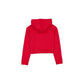 Texas Rangers Game Day Cropped Women's Zipper Hoodie