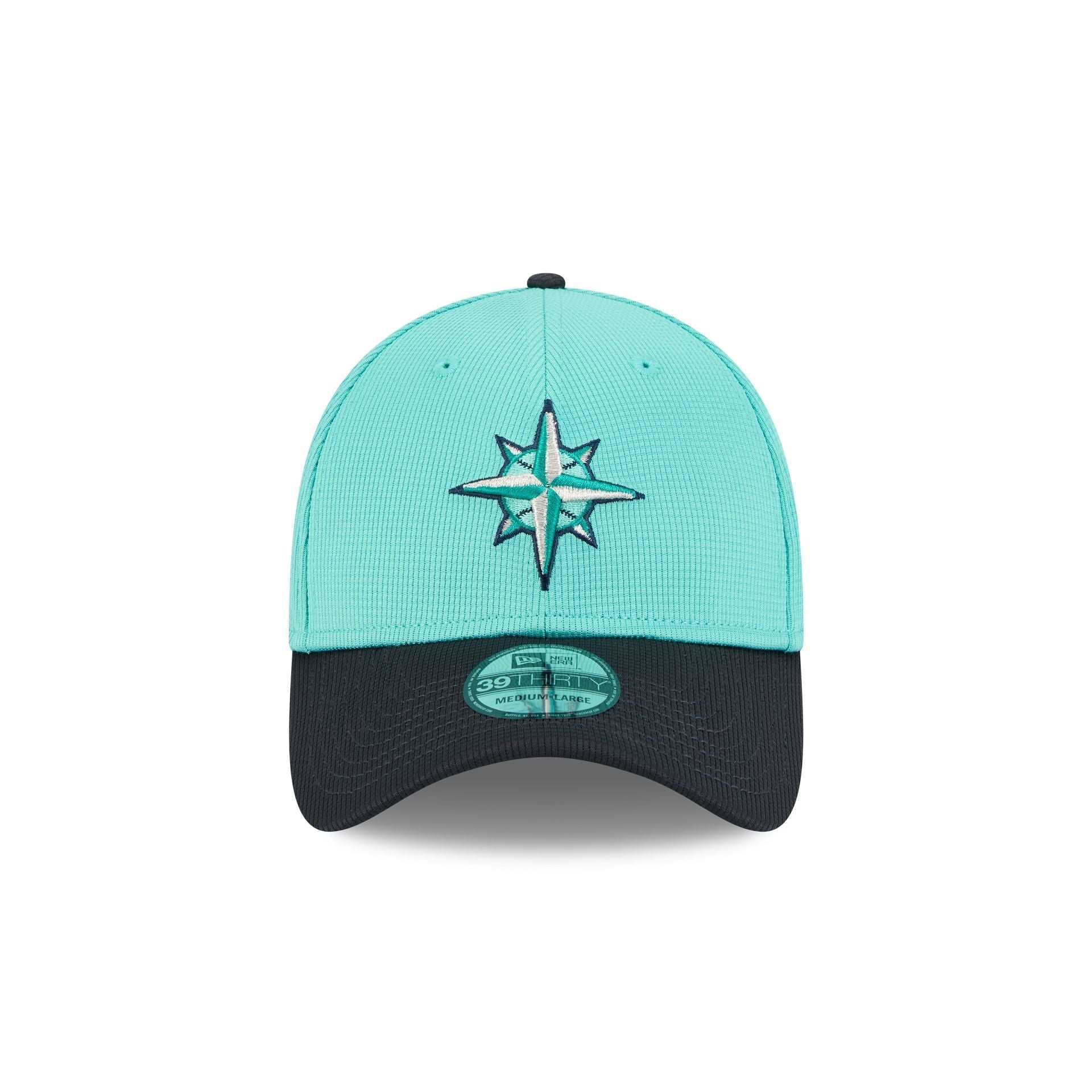Seattle Mariners 2025 Spring Training 39THIRTY Stretch Fit Hat