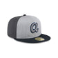 Atlanta Braves 2025 Batting Practice Gray 59FIFTY Fitted Hat