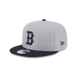 Boston Red Sox 2025 Batting Practice Gray 9FIFTY Snapback Hat
