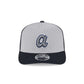 Atlanta Braves 2025 Batting Practice Gray 9SEVENTY Trucker Hat