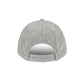 Atlanta Braves Cotton Weave Gray 9FORTY M-Crown A-Frame Snapback Hat