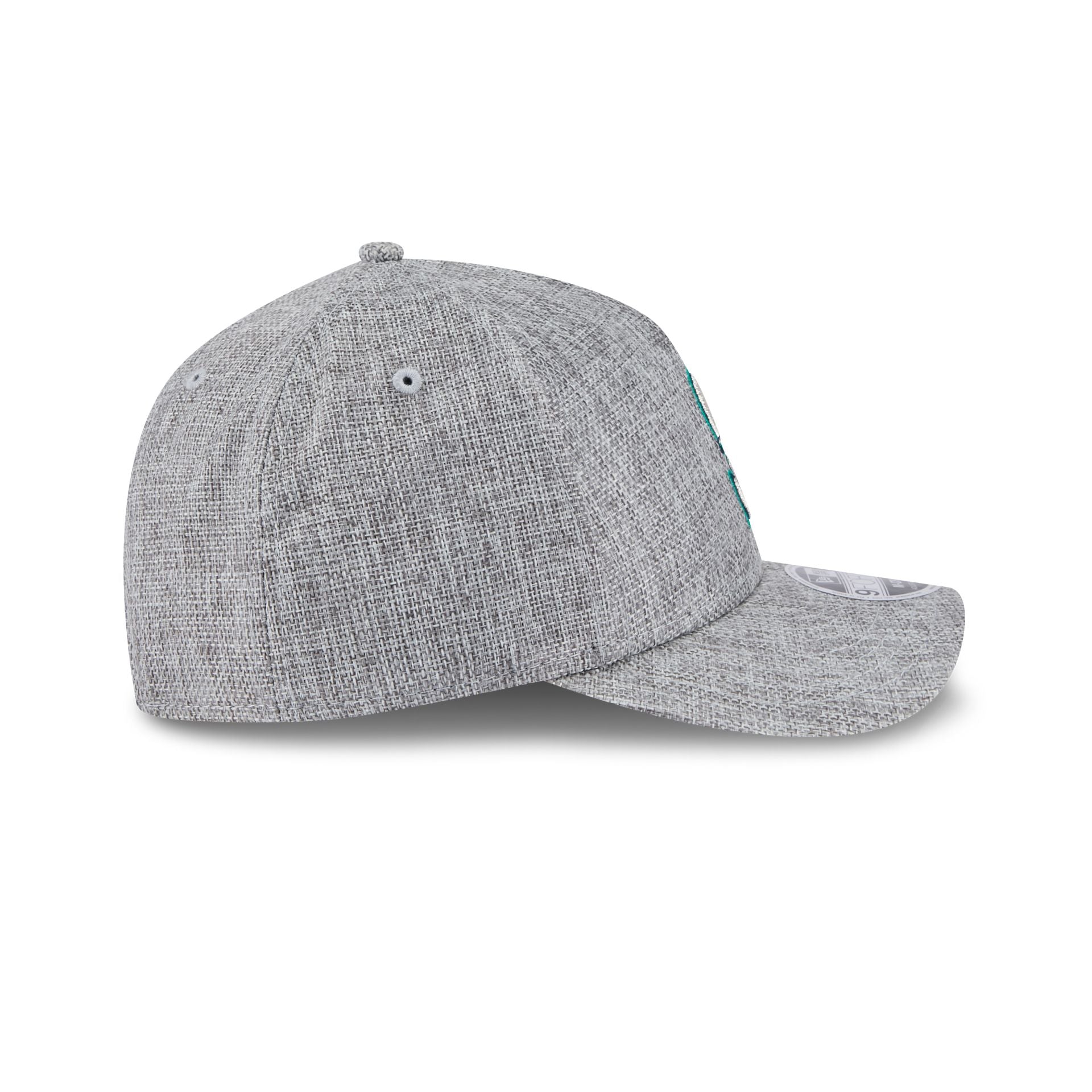 Seattle Mariners Cotton Weave Gray 9FORTY M-Crown A-Frame Snapback Hat
