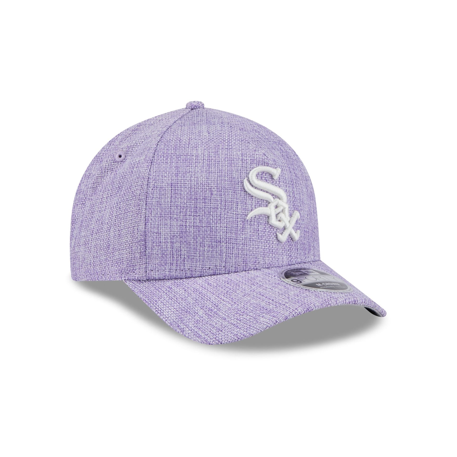 Chicago White Sox Cotton Weave Purple 9FORTY M-Crown A-Frame Snapback Hat