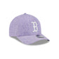 Boston Red Sox Cotton Weave Purple 9FORTY M-Crown A-Frame Snapback Hat