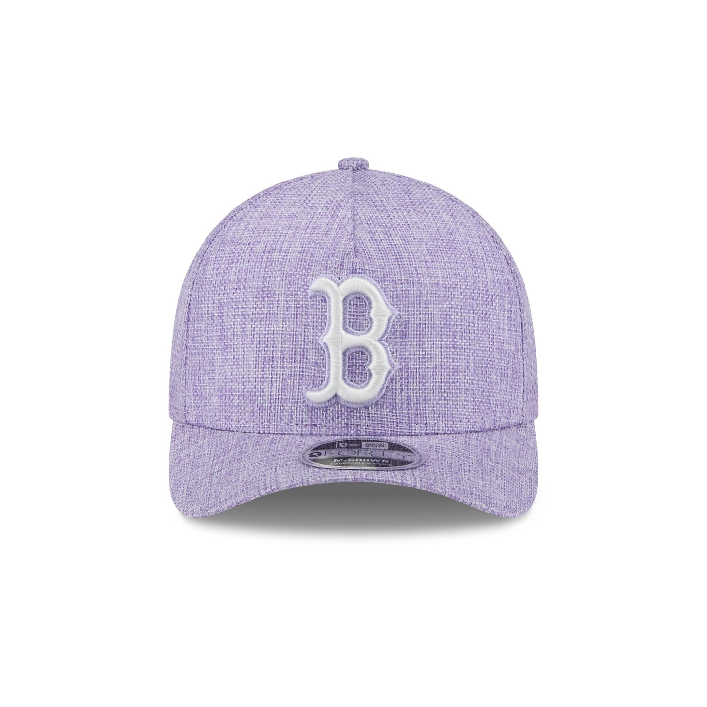 Boston Red Sox Cotton Weave Purple 9FORTY M-Crown A-Frame Snapback Hat