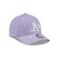 Athletics Cotton Weave Purple 9FORTY M-Crown A-Frame Snapback Hat