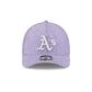 Athletics Cotton Weave Purple 9FORTY M-Crown A-Frame Snapback Hat