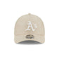 Athletics Cotton Weave Stone 9FORTY M-Crown A-Frame Snapback Hat