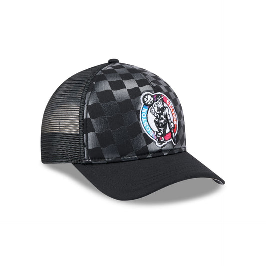 Boston Celtics Gradient Raceway 9FORTY M-Crown A-Frame Trucker Hat