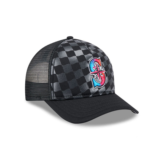 Seattle Mariners Gradient Raceway 9FORTY M-Crown A-Frame Trucker Hat