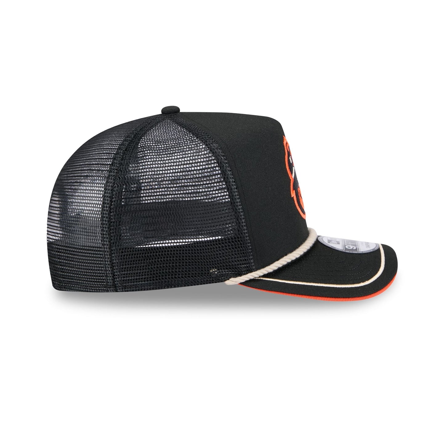 Baltimore Orioles Vintage Team Rope 9FIFTY A-Frame Trucker