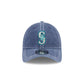 Seattle Mariners Washed Contrast 9TWENTY Adjustable Hat