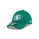 Saskatchewan Roughriders Rear Wordmark 39THIRTY Stretch Fit Hat