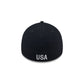US Soccer Men's National Team Rear Wordmark 39THIRTY Stretch Fit Hat