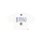 Buffalo Sabres Throwback Prep Women's Cropped T-Shirt