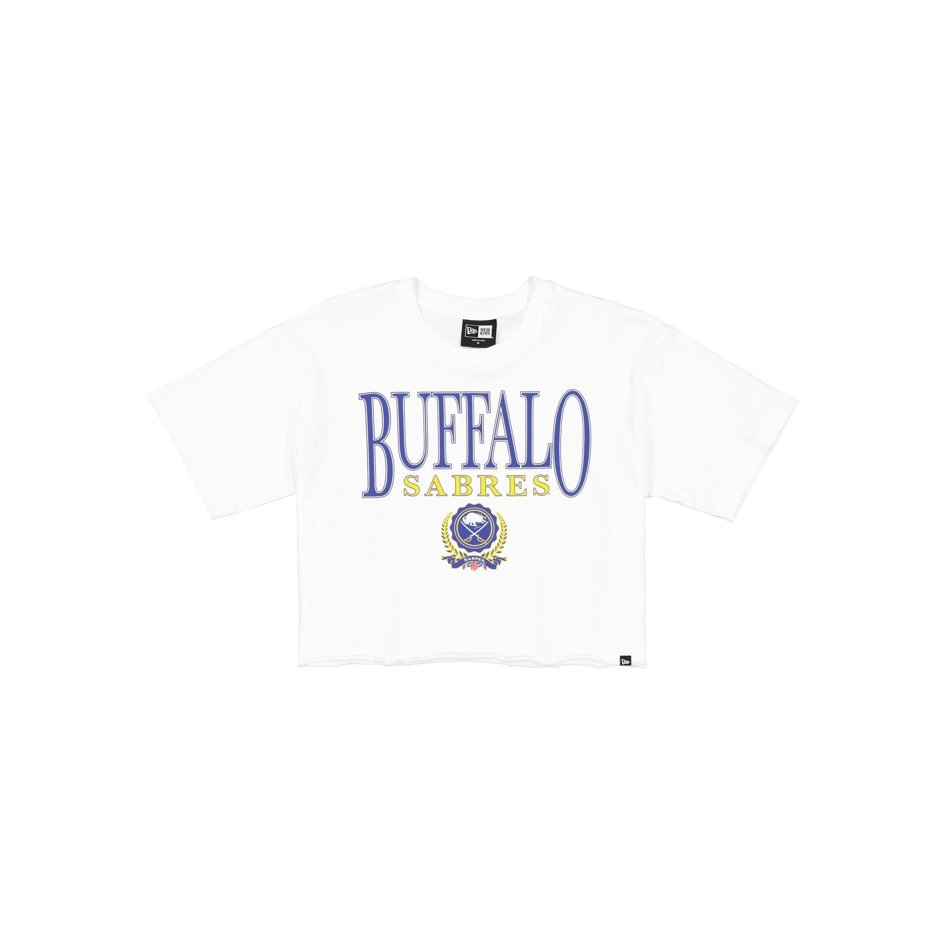 Buffalo Sabres Throwback Prep Women's Cropped T-Shirt