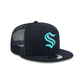 Seattle Kraken Team Tag 9FIFTY Trucker Hat