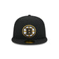 Boston Bruins Rear Wordmark 59FIFTY Fitted Hat