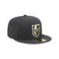 Vegas Golden Knights Rear Wordmark 59FIFTY Fitted Hat