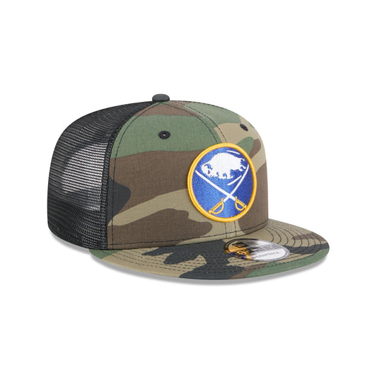 Buffalo Sabres Camo 9FIFTY Trucker Hat
