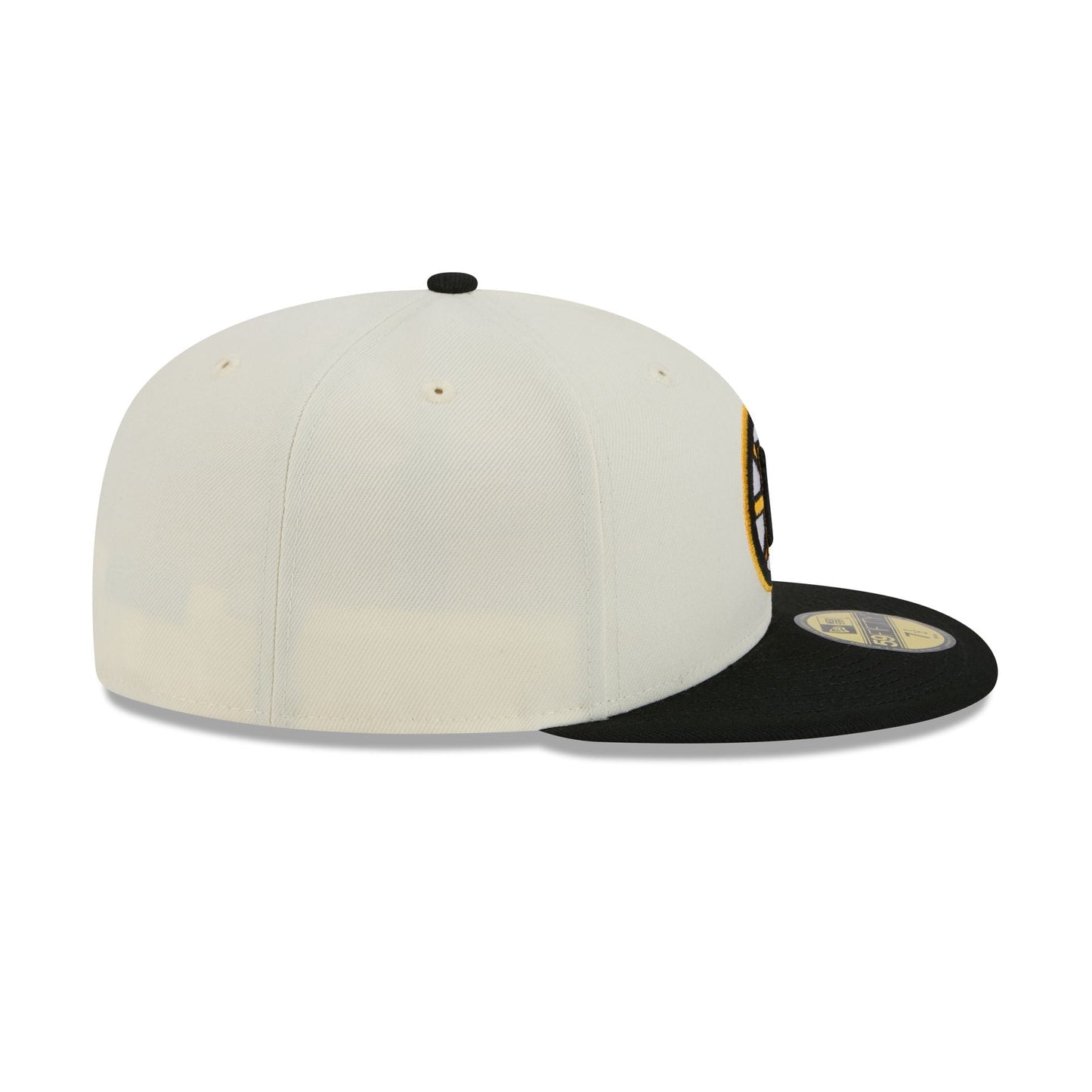 Boston Bruins Chrome White 59FIFTY Fitted Hat