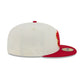Calgary Flames Chrome White 59FIFTY Fitted Hat