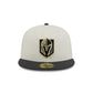 Vegas Golden Knights Chrome White 59FIFTY Fitted Hat