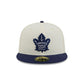 Toronto Maple Leafs Chrome White 59FIFTY Fitted Hat